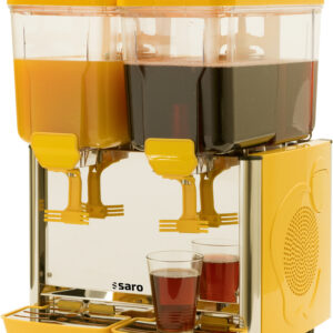 SARO Kaltgetränke-Dispenser Modell COROLLA 2G - gelb