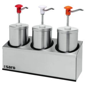 SARO Saucenspender Modell PD-006 3 x 2,25 ltr