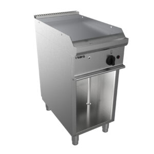 SARO Gas-Griddleplatte, offener Unterbau, E7/KTG1BAL