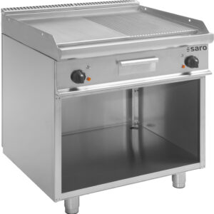 SARO Elektro-Griddleplatte, offen. Unterbau, E7/KTE2BAM