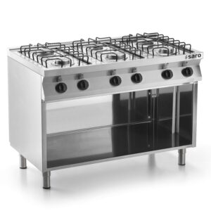 SARO Fast-Serie Gasherd Modell F7/FUG6BA