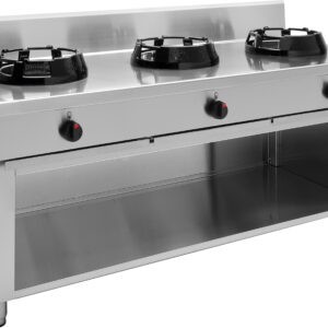 SARO Wok-Gasherd, offener Unterbau Modell CC/03