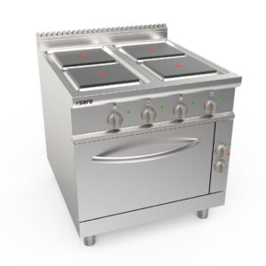 SARO Elektroherd + Ofen, 4 Platten, Modell LQ/CQE4LE
