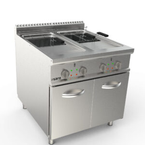 SARO Elektrofritteuse 2 x 21 Liter, Modell LQ/FRE2V21