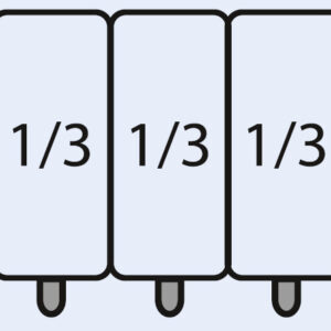 SARO Nudelkorbset 3 x 1/3