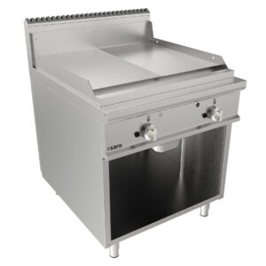 SARO Gasgriddleplatte, Standgerät, 1/2+1/2, LQ/FTG4BAM