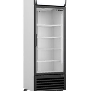 SARO Kühlschrank, Glastür + Werbetafel, Modell GTK 370