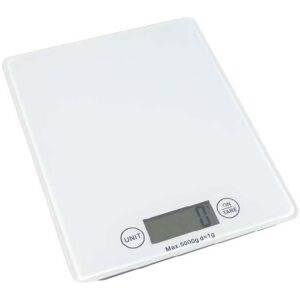 SARO Küchenwaage digit., Glasplatte, 5kg, Modell 4745BO