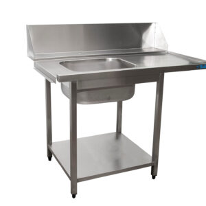 SARO Zulauftisch für Spülmaschine links, 1200 mm