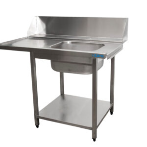 SARO Zulauftisch für Spülmaschine rechts, 1200mm