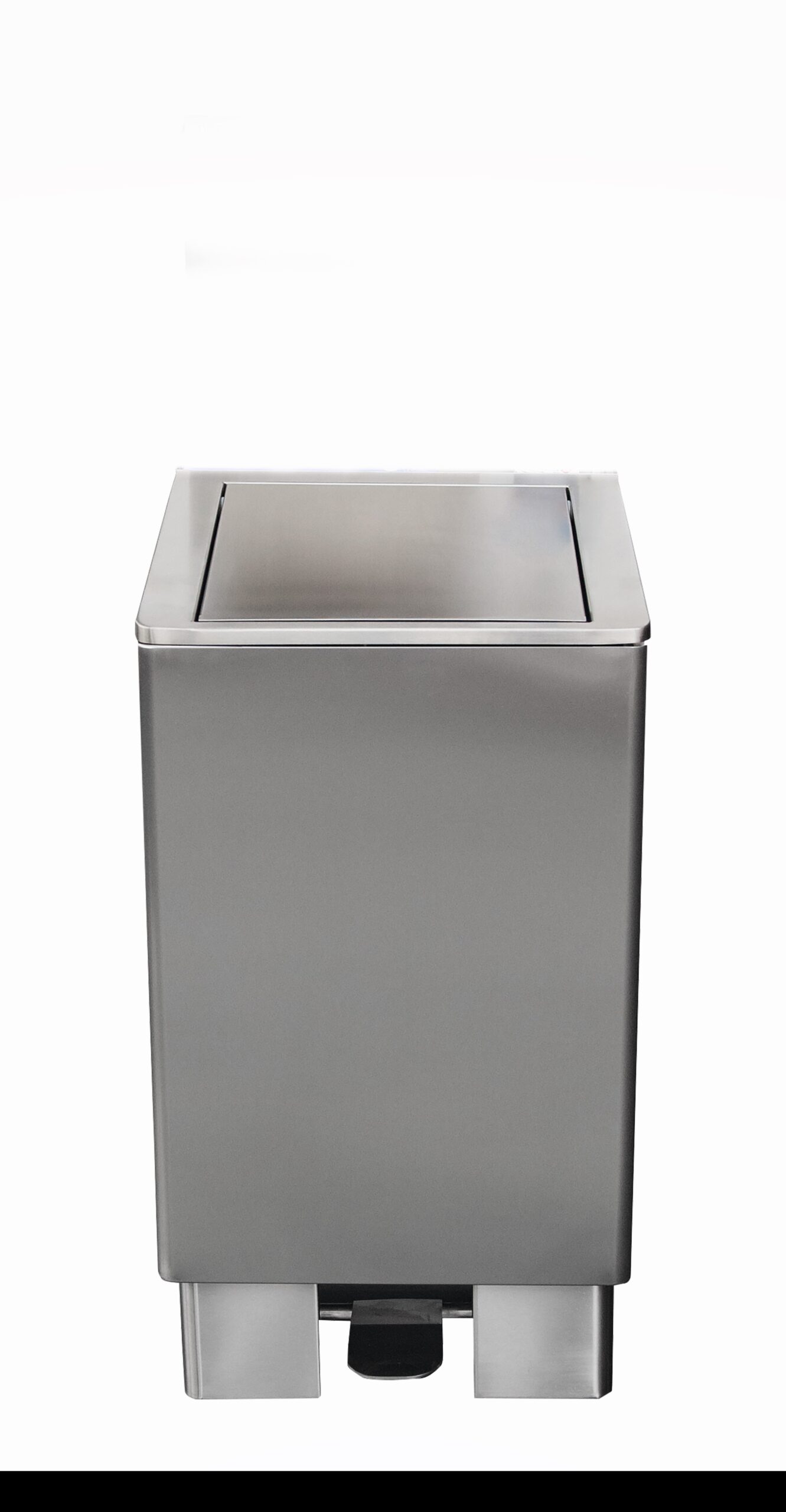 SARO Edelstahlmülleimer 90 Liter, Modell JUPITER