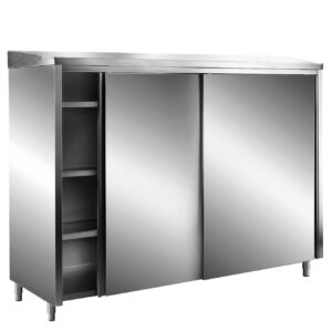 SARO AISI430 Lagerschrank,Schiebet.,Schrägdach 1000x700