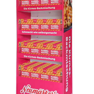 Neumärker Babbel Waffel® 112 VE Display Auf Chep Palette