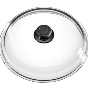 Eurolux Vollglasdeckel Ø 26 cm, mit Deckelknopf