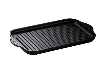 Eurolux Premium Grillplatte ca. 36,5x 21,5x H 2,5 cm