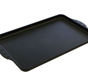 Eurolux Premium Grillplatte 43 x 28 x 2,5 cm, glatt