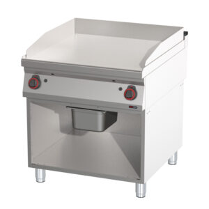 RM Gastro Thermik Serie 900 I Gas-Grillplatte mit Unterbau I FTH-90/80G