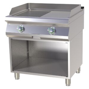 RM Gastro Thermik Serie 700 I Gas-Grillplatte mit Unterbau I FTHR-780G