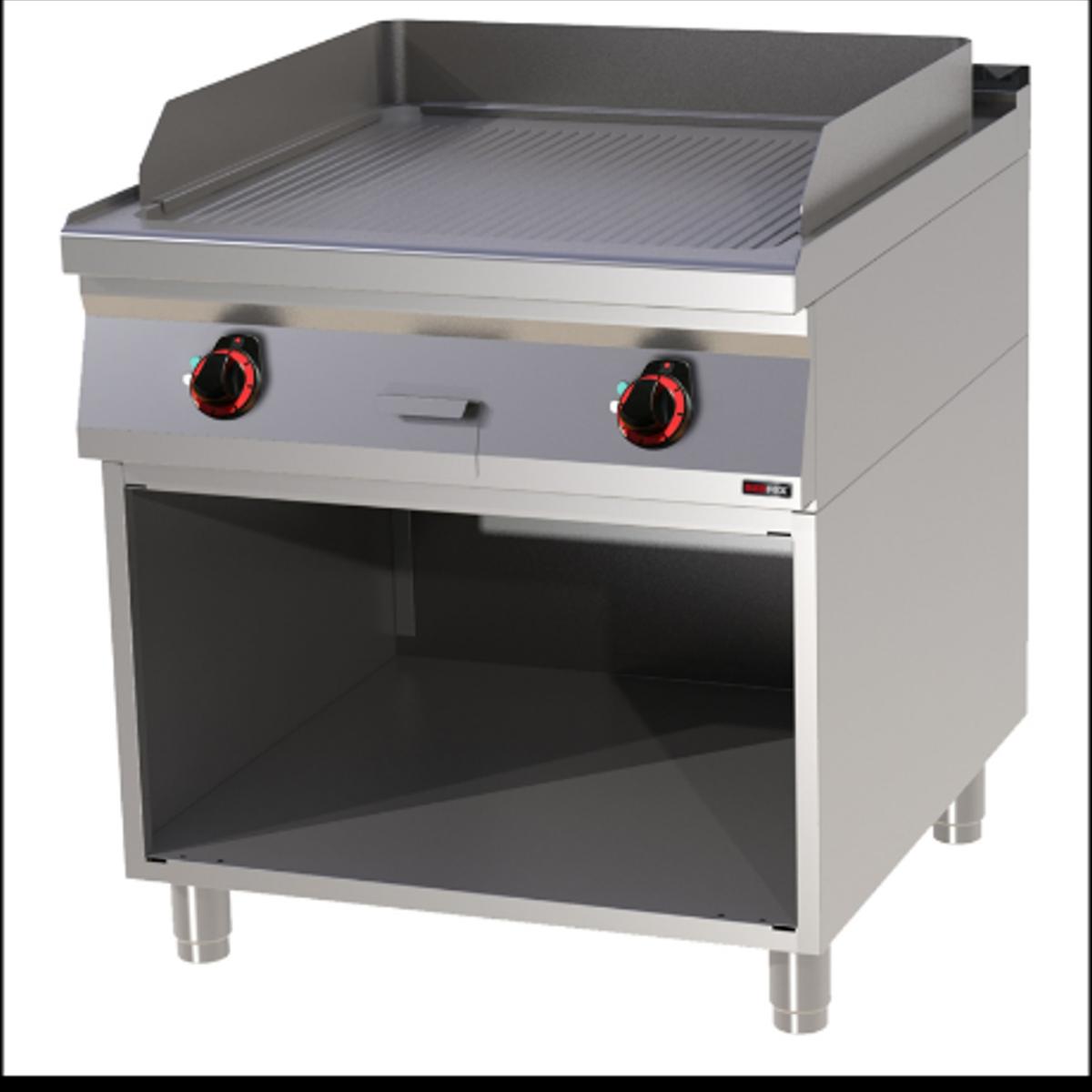 RM Gastro Thermik Serie 900 I Elektro-Grillplatte mit Unterbau I FTR-90/80E 1 RM Gastro Thermik Serie 900 I Elektro-Grillplatte mit Unterbau I FTR-90/80E