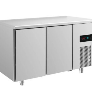 A&S Gastro Kühltisch -2 bis +8°C 1400x700x850mm mit 2 Türen