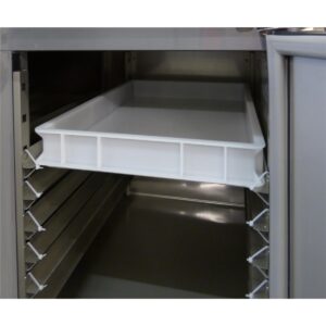 Skyrainbow Schiene L-Form (Paar) für Pizzakühltisch THPZ/THSH