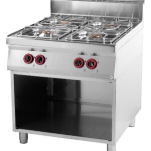 RM Gastro Thermik Serie 900 I Gasherd mit Unterbau I SP-90/80G