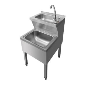 Skyrainbow Handwasch-Ausgussbeckenkombination 50x60