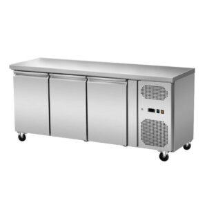 Skyrainbow Tiefkühltisch 3 Türen, Umluft, 180x70