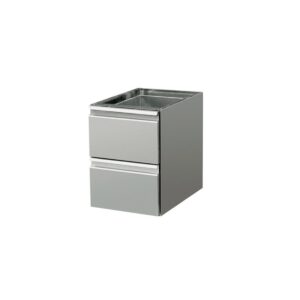 Skyrainbow Schubladen für Arbeitstisch 700, 2er Block