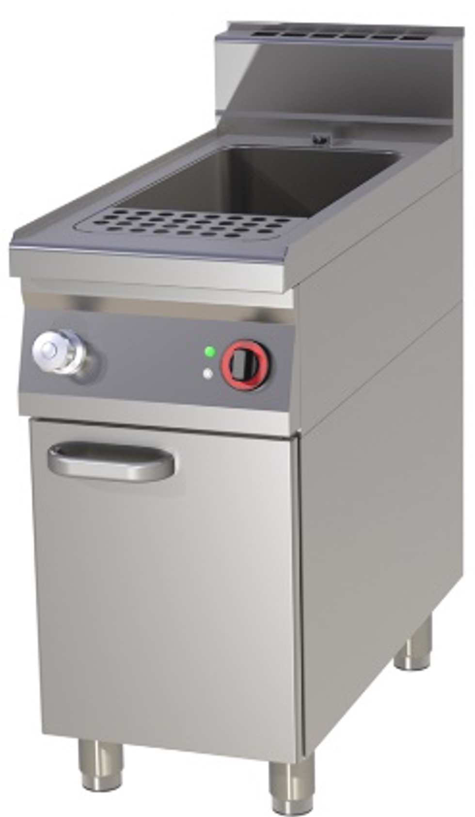 RM Gastro Thermik Serie 900 I Elektro-Nudelkocher mit Unterschrank I VT-90/40ET