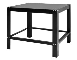 Prismafood Untergestell für Pizzaofen | schwarz aus lackiertem Eisen | 1000x845x960 mm