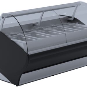 Igloo Warmhaltetheke mit 465 Liter Volumen | 3750x1155x1220 mm