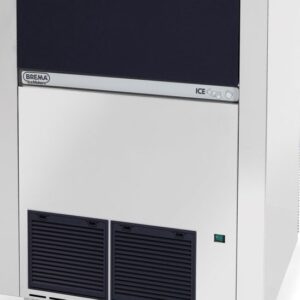 Brema Eiswürfelbereiter als Kegeleiserzeuger | Eisproduktion: ca. 130 kg / 24 Stunden| Luftkühlung | R290, 1250 W | 840x740x1075 mm