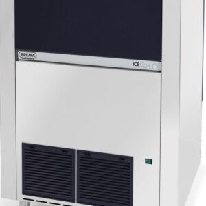 Brema Eiswürfelbereiter als Kegeleiserzeuger | Eisproduktion: ca. 95 kg / 24 Stunden| Luftkühlung | R290, 870 W | 738x600 mmx1020 mm