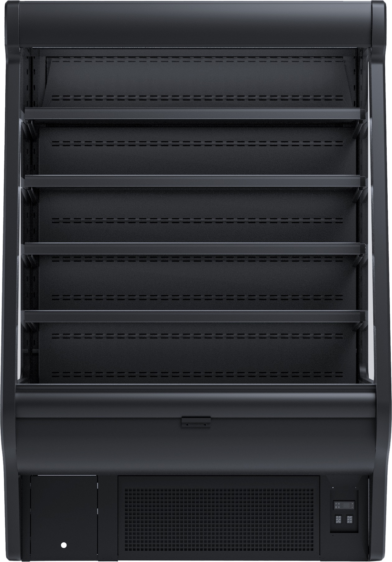 Igloo Offene Kühltheke mit Rollo | 670 Liter Volumen | 1310x830x2020 mm – Bild 3