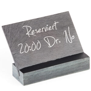 APS APS Tischtafel / Schild  12 x 4 cm, H: 7 cm