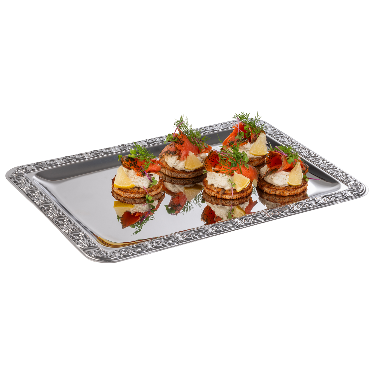 APS APS Tablett -SCHÖNER ESSEN- 35 x 24 cm, H: 1 cm – Bild 2