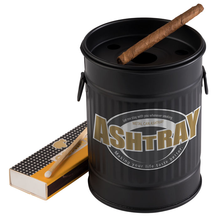 APS APS Windaschenbecher -SMOKY- Ø 8,5 cm, H: 11,5 cm