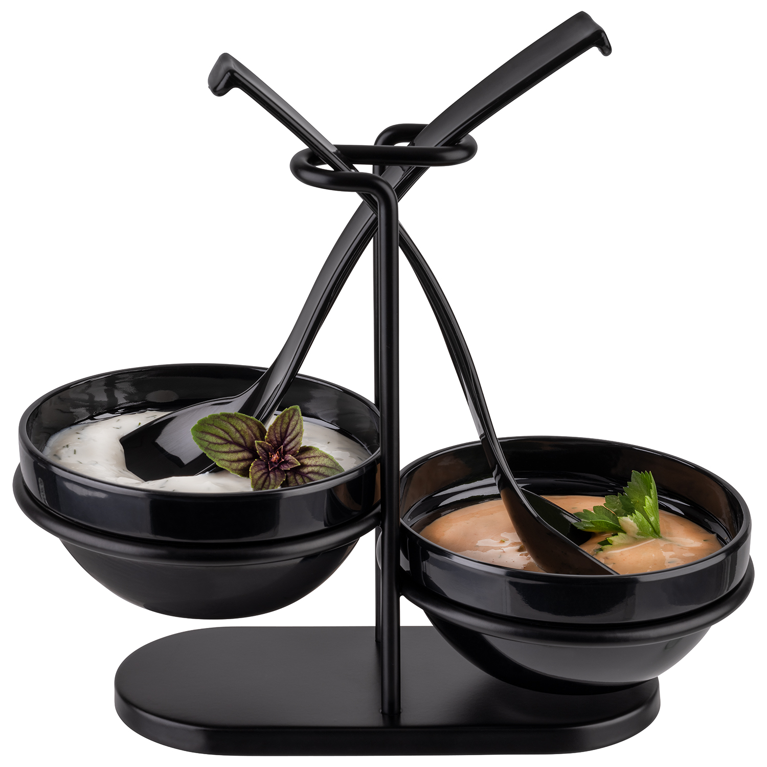 APS APS Löffelablage mit 2 Schalen 23,5 x 12,5 cm, H: 19 cm – Bild 3