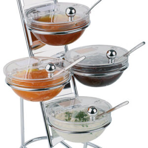 APS APS Buffetleiter -LITTLE-  30 x 30 cm, H: 48 cm