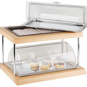 APS APS Buffetvitrine -DOPPELDECKER- 60 x 41 cm, H: 36 cm