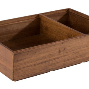 APS APS Holzbox -WOODY-  22,5 x 15 cm, H: 5,5 cm