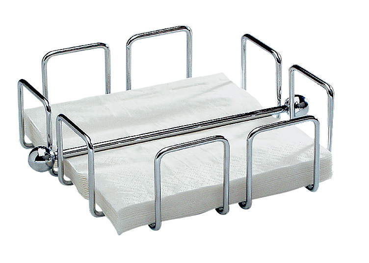 APS APS Serviettenhalter -WIRE- 19 x 19 cm, H: 6,5 cm – Bild 3