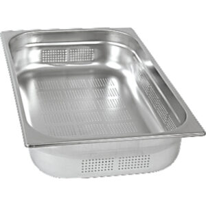 STALGAST Stalgast Edelstahl Gastronormbehälter Serie STANDARD, GN 1/1 (40mm), perforiert/gelocht