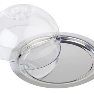 APS APS Tablett mit Haube -FINESSE- Ø 22 cm, H: 9,5 cm