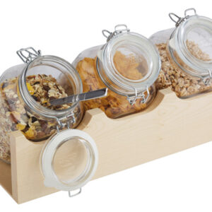 APS APS Buffet-Ständer -GOOD MORNING-  43 x 17 cm, H: 13,5 cm