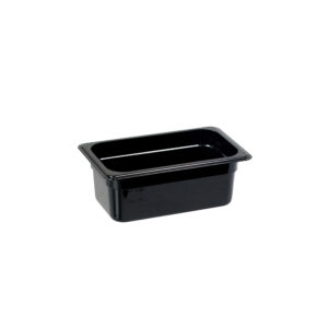 STALGAST Gastronormbehälter Serie Buffet von Stalgast, schwarz, GN 1/4, H 100 mm