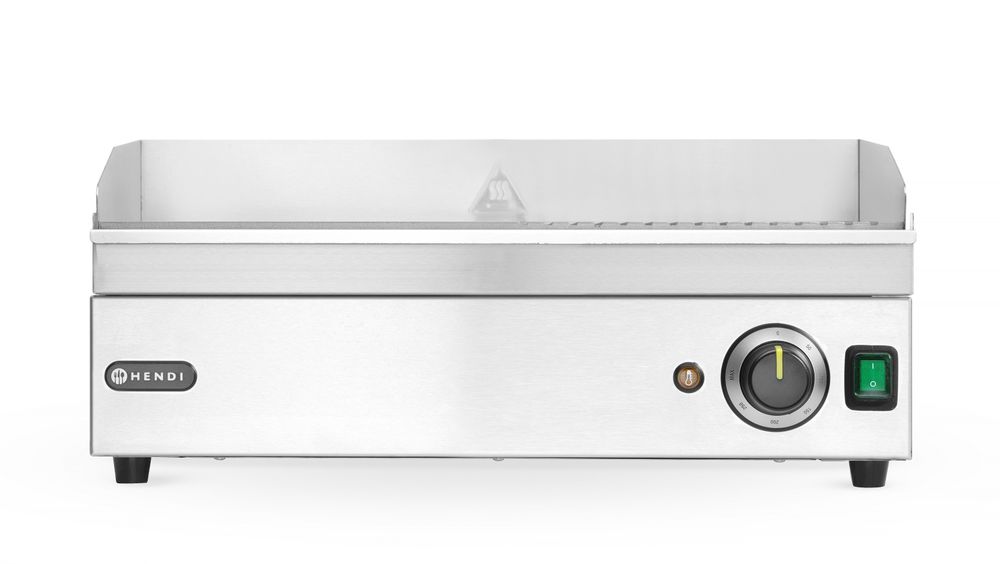 HENDI Grillplatte halb gerillt