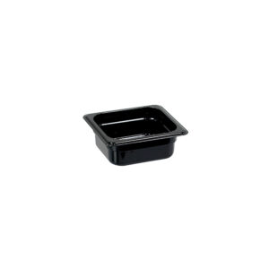STALGAST Stalgast Gastronormbehälter, Serie STANDARD, Polycarbonat, schwarz, GN 1/6 (65 mm)