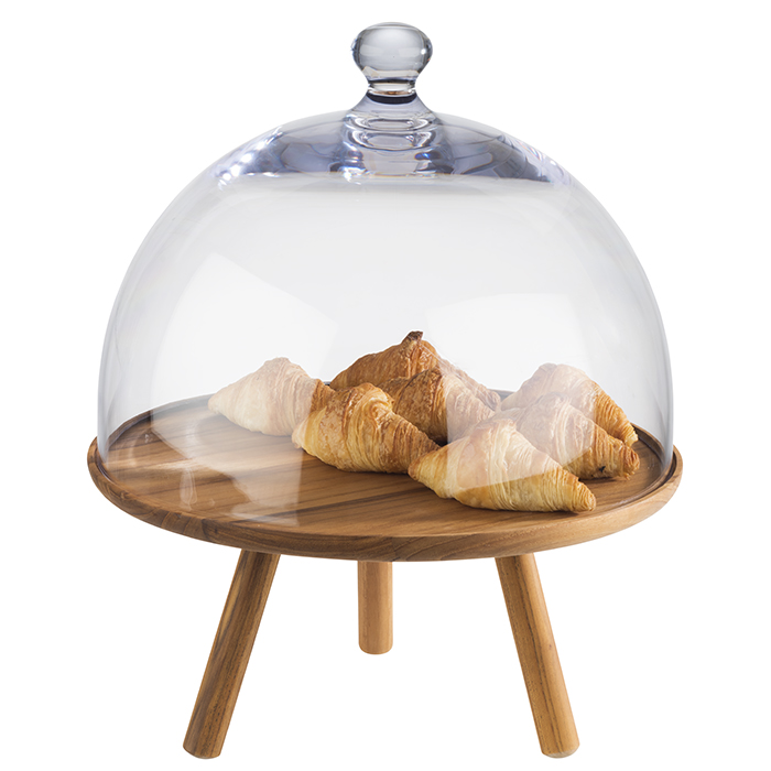 APS APS Buffetständer -ACACIA- Ø 30,5 cm, H: 15 cm – Bild 2